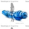 Vibrador de varias velocidades celeste